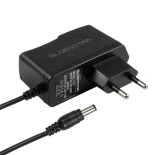 GLOBOSTAR® VOLTIX GLB-107-0001 Τροφοδοτικό/Μετασχηματιστής Class II SELV 12W 1A AC 220-240V σε DC 12V IP20 - Μαύρο Ματ - Μ7.3 x Π4 x Υ2.8cm - 3 Χρόνια Εγγύηση