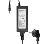 GLOBOSTAR® VOLTIX GLB-107-0003 Τροφοδοτικό/Μετασχηματιστής Class II SELV 60W 5A AC 220-240V σε DC 12V IP20 - Μαύρο Ματ - Μ11.5 x Π5 x Υ3.2cm - 3 Χρόνια Εγγύηση