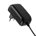 GLOBOSTAR® VOLTIX GLB-107-0006 Τροφοδοτικό/Μετασχηματιστής Class II SELV 24W 1A AC 220-240V σε DC 24V IP20 - Μαύρο Ματ - Μ8 x Π4.2 x Υ2.8cm - 3 Χρόνια Εγγύηση