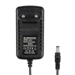 GLOBOSTAR® VOLTIX GLB-107-0006 Τροφοδοτικό/Μετασχηματιστής Class II SELV 24W 1A AC 220-240V σε DC 24V IP20 - Μαύρο Ματ - Μ8 x Π4.2 x Υ2.8cm - 3 Χρόνια Εγγύηση