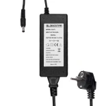 GLOBOSTAR® VOLTIX GLB-107-0008 Τροφοδοτικό/Μετασχηματιστής Class II SELV 120W 4.75A AC 220-240V σε DC 24V IP20 - Μαύρο Ματ - Μ14.2 x Π6.5 x Υ3.7cm - 3 Χρόνια Εγγύηση