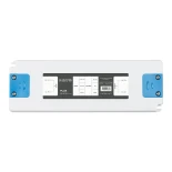 GLOBOSTAR® PLUX GLB-107-0011 Τροφοδοτικό/Μετασχηματιστής Class II SELV 60W 5A AC 220-240V σε DC 12V IP20 - Λευκό Ματ - Μ18.5 x Π6.4 x Υ2.2cm - 3 Χρόνια Εγγύηση