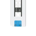 GLOBOSTAR® PLUX GLB-107-0011 Τροφοδοτικό/Μετασχηματιστής Class II SELV 60W 5A AC 220-240V σε DC 12V IP20 - Λευκό Ματ - Μ18.5 x Π6.4 x Υ2.2cm - 3 Χρόνια Εγγύηση