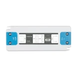 GLOBOSTAR® PLUX GLB-107-0013 Τροφοδοτικό/Μετασχηματιστής Class II SELV 36W 1.5A AC 220-240V σε DC 24V IP20 - Λευκό Ματ - Μ12.8 x Π5 x Υ1.5cm - 3 Χρόνια Εγγύηση