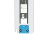 GLOBOSTAR® PLUX GLB-107-0013 Τροφοδοτικό/Μετασχηματιστής Class II SELV 36W 1.5A AC 220-240V σε DC 24V IP20 - Λευκό Ματ - Μ12.8 x Π5 x Υ1.5cm - 3 Χρόνια Εγγύηση