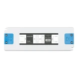 GLOBOSTAR® PLUX GLB-107-0014 Τροφοδοτικό/Μετασχηματιστής Class II SELV 60W 2.5A AC 220-240V σε DC 24V IP20 - Λευκό Ματ - Μ18.5 x Π6.4 x Υ2.2cm - 3 Χρόνια Εγγύηση