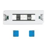 GLOBOSTAR® PLUX GLB-107-0014 Τροφοδοτικό/Μετασχηματιστής Class II SELV 60W 2.5A AC 220-240V σε DC 24V IP20 - Λευκό Ματ - Μ18.5 x Π6.4 x Υ2.2cm - 3 Χρόνια Εγγύηση