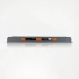 kelvo® PULSE KLV-107-0001 Ultra Slim Τροφοδοτικό/Μετασχηματιστής Class I PELV 48W 2A AC 220-240V σε DC 24V IP20 - Γκρι Ανθρακί Ματ - Μ20.1 x Π1.9 x Υ2cm - 5 Χρόνια Εγγύηση