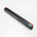 kelvo® PULSE KLV-107-0002 Ultra Slim Τροφοδοτικό/Μετασχηματιστής Class I PELV 75W 3A AC 220-240V σε DC 24V IP20 - Γκρι Ανθρακί Ματ - Μ23 x Π1.9 x Υ2cm - 5 Χρόνια Εγγύηση