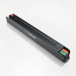 kelvo® PULSE KLV-107-0004 Ultra Slim Τροφοδοτικό/Μετασχηματιστής Class I PELV 120W 5A AC 220-240V σε DC 24V IP20 - Γκρι Ανθρακί Ματ - Μ25 x Π2.6 x Υ2.4cm - 5 Χρόνια Εγγύηση