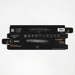 kelvo® PULSE KLV-107-0005 Ultra Slim Τροφοδοτικό/Μετασχηματιστής Class I PELV 200W 8.3A AC 220-240V σε DC 24V IP20 - Γκρι Ανθρακί Ματ - Μ28 x Π2.6 x Υ2.4cm - 5 Χρόνια Εγγύηση