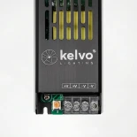 kelvo® ILUMA KLV-107-0006 Slim Τροφοδοτικό/Μετασχηματιστής Class I PELV 60W 5A AC 220-240V σε DC 12V IP20 - Γκρι Ανθρακί Ματ - Μ13.3 x Π4.8 x Υ2.8cm - 5 Χρόνια Εγγύηση