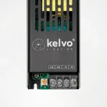kelvo® ILUMA KLV-107-0008 Slim Τροφοδοτικό/Μετασχηματιστής Class I PELV 150W 12.5A AC 220-240V σε DC 12V IP20 - Γκρι Ανθρακί Ματ - Μ18.1 x Π4.8 x Υ2.8cm - 5 Χρόνια Εγγύηση
