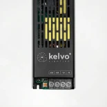 kelvo® ILUMA KLV-107-0010 Slim Τροφοδοτικό/Μετασχηματιστής Class I PELV 300W 25A AC 220-240V σε DC 12V IP20 - Γκρι Ανθρακί Ματ - Μ19.6 x Π5.9 x Υ2.8cm - 5 Χρόνια Εγγύηση