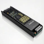 kelvo® ILUMA KLV-107-0011 Slim Τροφοδοτικό/Μετασχηματιστής Class I PELV 400W 33A AC 220-240V σε DC 12V IP20 - Γκρι Ανθρακί Ματ - Μ22.3 x Π5.9 x Υ2.8cm - 5 Χρόνια Εγγύηση