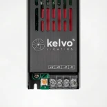 kelvo® ILUMA KLV-107-0013 Slim Τροφοδοτικό/Μετασχηματιστής Class I PELV 100W 4.1A AC 220-240V σε DC 24V IP20 - Γκρι Ανθρακί Ματ - Μ16 x Π4.8 x Υ2.8cm - 5 Χρόνια Εγγύηση