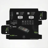 kelvo® ILUMA KLV-107-0013 Slim Τροφοδοτικό/Μετασχηματιστής Class I PELV 100W 4.1A AC 220-240V σε DC 24V IP20 - Γκρι Ανθρακί Ματ - Μ16 x Π4.8 x Υ2.8cm - 5 Χρόνια Εγγύηση