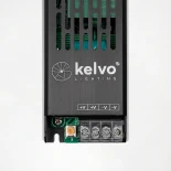 kelvo® ILUMA KLV-107-0014 Slim Τροφοδοτικό/Μετασχηματιστής Class I PELV 150W 6.25A AC 220-240V σε DC 24V IP20 - Γκρι Ανθρακί Ματ - Μ18.1 x Π4.8 x Υ2.8cm - 5 Χρόνια Εγγύηση