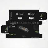 kelvo® ILUMA KLV-107-0014 Slim Τροφοδοτικό/Μετασχηματιστής Class I PELV 150W 6.25A AC 220-240V σε DC 24V IP20 - Γκρι Ανθρακί Ματ - Μ18.1 x Π4.8 x Υ2.8cm - 5 Χρόνια Εγγύηση