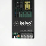 kelvo® ILUMA KLV-107-0015 Slim Τροφοδοτικό/Μετασχηματιστής Class I PELV 200W 8.3A AC 220-240V σε DC 24V IP20 - Γκρι Ανθρακί Ματ - Μ18.5 x Π5.9 x Υ2.8cm - 5 Χρόνια Εγγύηση
