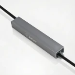 kelvo® SELAS KLV-107-0019 Τροφοδοτικό/Μετασχηματιστής Class II SELV 24W 2A AC 220-240V σε DC 12V Αδιάβροχο IP67 - Γκρι Ανθρακί Ματ - Μ18.2 x Π3 x Υ2cm - 5 Χρόνια Εγγύηση