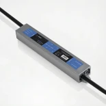 kelvo® SELAS KLV-107-0019 Τροφοδοτικό/Μετασχηματιστής Class II SELV 24W 2A AC 220-240V σε DC 12V Αδιάβροχο IP67 - Γκρι Ανθρακί Ματ - Μ18.2 x Π3 x Υ2cm - 5 Χρόνια Εγγύηση