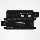 kelvo® SELAS KLV-107-0020 Τροφοδοτικό/Μετασχηματιστής Class II SELV 36W 3A AC 220-240V σε DC 12V Αδιάβροχο IP67 - Γκρι Ανθρακί Ματ - Μ22 x Π3 x Υ2cm - 5 Χρόνια Εγγύηση