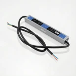 kelvo® SELAS KLV-107-0021 Τροφοδοτικό/Μετασχηματιστής Class II SELV 45W 3.75A AC 220-240V σε DC 12V Αδιάβροχο IP67 - Γκρι Ανθρακί Ματ - Μ22 x Π3 x Υ2cm - 5 Χρόνια Εγγύηση