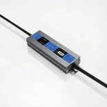 kelvo® SELAS KLV-107-0022 Τροφοδοτικό/Μετασχηματιστής Class I PELV 60W 5A AC 220-240V σε DC 12V Αδιάβροχο IP67 - Γκρι Ανθρακί Ματ - Μ15.8 x Π4.3 x Υ2.3cm - 5 Χρόνια Εγγύηση