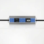 kelvo® SELAS KLV-107-0022 Τροφοδοτικό/Μετασχηματιστής Class I PELV 60W 5A AC 220-240V σε DC 12V Αδιάβροχο IP67 - Γκρι Ανθρακί Ματ - Μ15.8 x Π4.3 x Υ2.3cm - 5 Χρόνια Εγγύηση