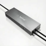 kelvo® SELAS KLV-107-0026 Τροφοδοτικό/Μετασχηματιστής Class I PELV 250W 20.8A AC 220-240V σε DC 12V Αδιάβροχο IP67 - Γκρι Ανθρακί Ματ - Μ25 x Π7.2 x Υ3.2cm - 5 Χρόνια Εγγύηση