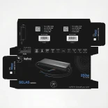 kelvo® SELAS KLV-107-0026 Τροφοδοτικό/Μετασχηματιστής Class I PELV 250W 20.8A AC 220-240V σε DC 12V Αδιάβροχο IP67 - Γκρι Ανθρακί Ματ - Μ25 x Π7.2 x Υ3.2cm - 5 Χρόνια Εγγύηση