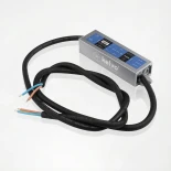 kelvo® SELAS KLV-107-0028 Τροφοδοτικό/Μετασχηματιστής Class II SELV 15W 0.63A AC 220-240V σε DC 24V Αδιάβροχο IP67 - Γκρι Ανθρακί Ματ - Μ11 x Π3 x Υ2cm - 5 Χρόνια Εγγύηση