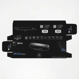 kelvo® SELAS KLV-107-0028 Τροφοδοτικό/Μετασχηματιστής Class II SELV 15W 0.63A AC 220-240V σε DC 24V Αδιάβροχο IP67 - Γκρι Ανθρακί Ματ - Μ11 x Π3 x Υ2cm - 5 Χρόνια Εγγύηση