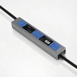 kelvo® SELAS KLV-107-0029 Τροφοδοτικό/Μετασχηματιστής Class II SELV 24W 1A AC 220-240V σε DC 24V Αδιάβροχο IP67 - Γκρι Ανθρακί Ματ - Μ18.2 x Π3 x Υ2.2cm - 5 Χρόνια Εγγύηση