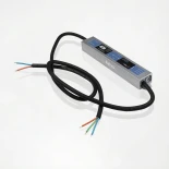 kelvo® SELAS KLV-107-0029 Τροφοδοτικό/Μετασχηματιστής Class II SELV 24W 1A AC 220-240V σε DC 24V Αδιάβροχο IP67 - Γκρι Ανθρακί Ματ - Μ18.2 x Π3 x Υ2.2cm - 5 Χρόνια Εγγύηση