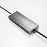 kelvo® SELAS KLV-107-0034 Τροφοδοτικό/Μετασχηματιστής Class I PELV 150W 6.25A AC 220-240V σε DC 24V Αδιάβροχο IP67 - Γκρι Ανθρακί Ματ - Μ18.9 x Π6.5 x Υ2.2cm - 5 Χρόνια Εγγύηση