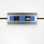 kelvo® SELAS KLV-107-0034 Τροφοδοτικό/Μετασχηματιστής Class I PELV 150W 6.25A AC 220-240V σε DC 24V Αδιάβροχο IP67 - Γκρι Ανθρακί Ματ - Μ18.9 x Π6.5 x Υ2.2cm - 5 Χρόνια Εγγύηση