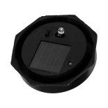 GLOBOSTAR® SFERA 71472 Διακοσμητικό Φωτιστικό Κήπου LED 1W 50lm 240° DC 5V με Φωτοβολταϊκό Panel 5V 0.1W & Επαναφορτιζόμενη Μπαταρία Li-ion 3.2V 300mAh Αδιάβροχο IP65 Ψυχρό Λευκό 6000K - Μ10 x Π10 x Υ33cm - 2 Χρόνια Εγγύηση - Σετ 2 Τεμαχίων