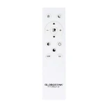 GLOBOSTAR® SALEM 61246 Μοντέρνο Κρεμαστό Φωτιστικό Οροφής LED 105W 12075lm 120° AC 220-240V IP20 Ρυθμιζόμενο Λευκό CCT με Χειριστήριο από 2700K έως 6000K Dimmable - Lumileds SMD Chip - Γκρι - Μ60 x Π60 x Υ6cm - 3 Χρόνια Εγγύηση