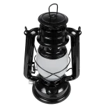 GLOBOSTAR® FIREWATCH 76546 Διακοσμητικό Φαναράκι LED 10W 500lm 360° Επαναφορτιζόμενο DC 5V με Μπαταρίες 2x18650 IP20 Ultra Θερμό Λευκό 1800K - Μ15 x Π11.5 x Υ23.5cm - 2 Χρόνια Εγγύηση