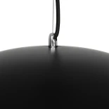 GLOBOSTAR® MEDEA 01344 Μοντέρνο Κρεμαστό Φωτιστικό Οροφής με Ντουί 1 x E27 AC 220-240V IP20 - Μαύρο & Χρυσό - Μ60 x Π60 x Υ30cm