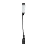 GloboStar® 73402 Ασύρματος LED RGB Controller με Χειριστήριο IR 5v (30w) 12v (72w) 24v (144w)