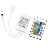 GloboStar® 73403 Ασύρματος LED RGB Controller με Χειριστήριο IR DC 12-24V Max 144W