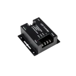 GLOBOSTAR® RGBCONTROLLER 73406 Dimmer / Controller με RF Ασύρματο Χειριστήριο με 3 x 6A 180W Κανάλια DC 12-24V 18A 432W Max IP20 - RF2.4Ghz - Μ8.3 x Π8.1 x Υ3.3cm - 2 Χρόνια Εγγύηση