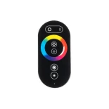 GLOBOSTAR® RGBCONTROLLER 73406 Dimmer / Controller με RF Ασύρματο Χειριστήριο με 3 x 6A 180W Κανάλια DC 12-24V 18A 432W Max IP20 - RF2.4Ghz - Μ8.3 x Π8.1 x Υ3.3cm - 2 Χρόνια Εγγύηση