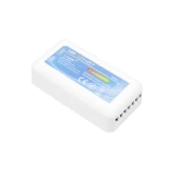 GLOBOSTAR® RGBCONTROLLER 73424 Σετ Dimmer / Controller με RF Ασύρματο Χειριστήριο με 3 x 6.7A 160W Κανάλια DC 12-24V 20.1A 480W Max IP20 - RF2.4Ghz SYNC - Μ8.5 x Π4.5 x Υ2.5cm - 2 Χρόνια Εγγύηση