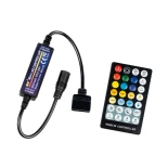 GLOBOSTAR® CONTROLI 73427 Σετ Dimmer / Controller με RF Ασύρματο Χειριστήριο με 5 x 1.2A 28.8W Κανάλια DC 5-24V 6A 144W Max IP20 - RF2.4Ghz - Μ30 x Π1.7 x Υ1.1cm - 2 Χρόνια Εγγύηση
