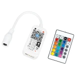 GloboStar® 73435 Ασύρματος Smart Home Wi-Fi LED RGB Controller με Χειριστήριο RF 2.4Ghz DC 5-24V Max 100W