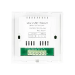 LED RGB Controller Λευκό Τοίχου Αφής 12v (144w) - 24v (288w) DC GloboStar 77419